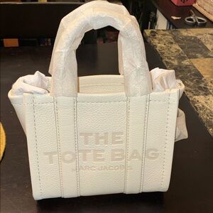 Marc Jacobs Cream Tote Bag